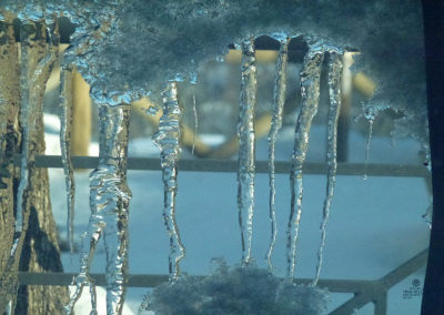 ICE ON GLASS