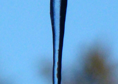 ICE STALACTITE