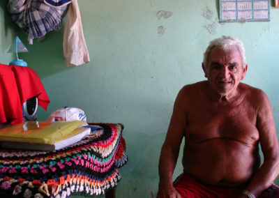 OLD MAN SMILING